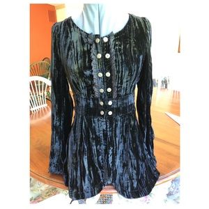 Velvet Jacket/Top